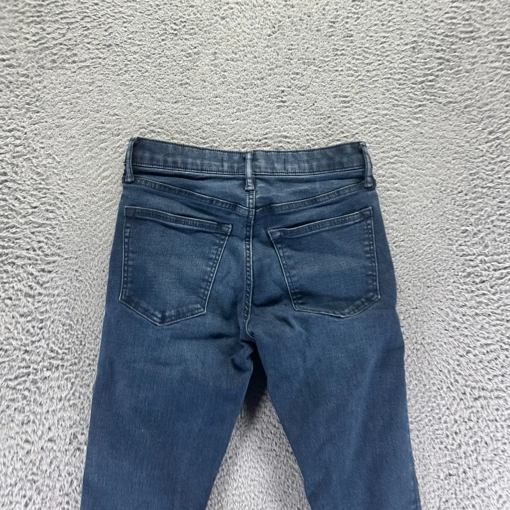 Old Navy 360 Jeans Mens 28x30 Blue Cotton Denim Straight Slim Workwear Stretch